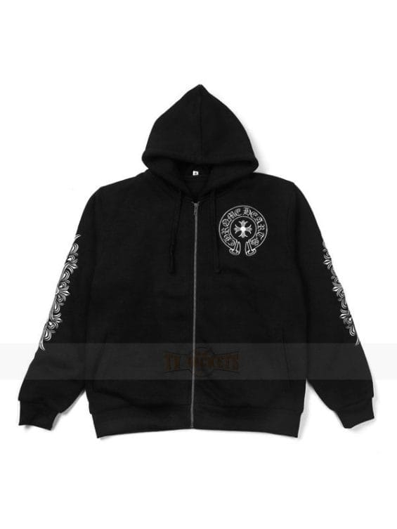 Chrome Hearts Zip Up Hoodie