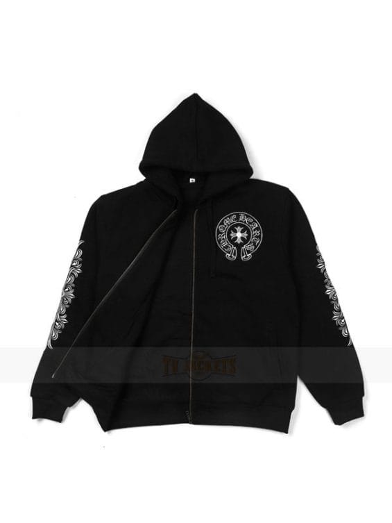 Chrome Hearts Zip Up Hoodie