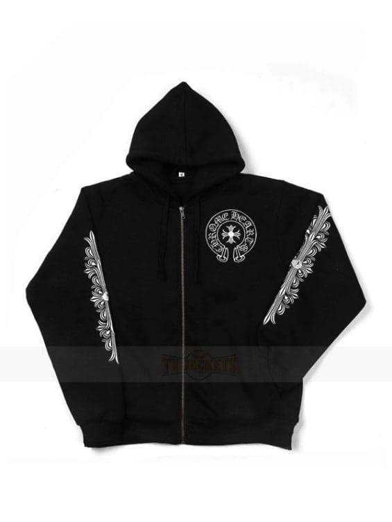 Chrome Hearts Zip Up Hoodie