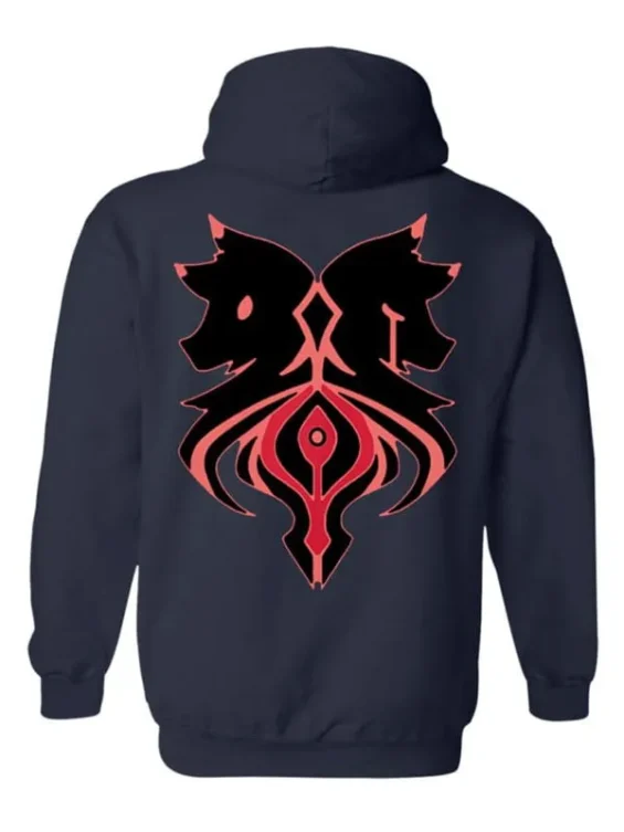 Aphmau Aaron Lycan Navy Blue Hoodie