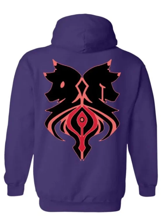 Aphmau Aaron Lycan Purple Hoodie