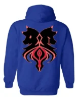 Aphmau Aaron Lycan Royal Blue Hoodie