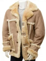 Mens Marlboro Shearling Sheepskin Jacket