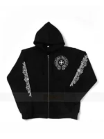 Pullover Black and white outfits Chrome Hearts Hoodie
