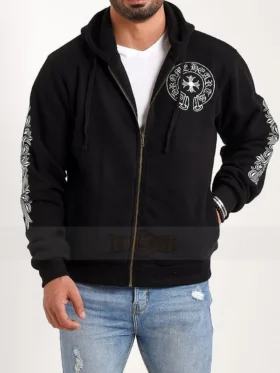 Pullover Black and white outfits Chrome Hearts Hoodie
