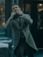 Spirited 2022 Ryan Reynolds Check Plaid Coat