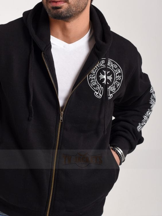 Chrome Hearts Zip Up Hoodie