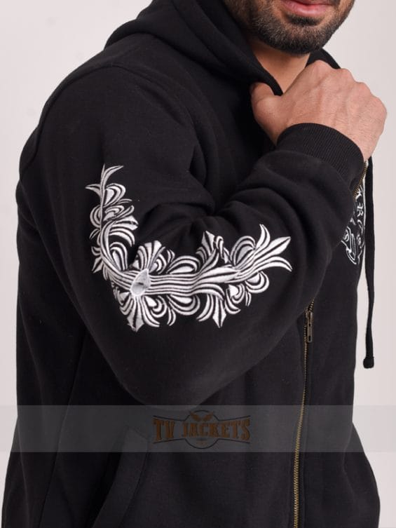 Chrome Hearts Zip Up Hoodie