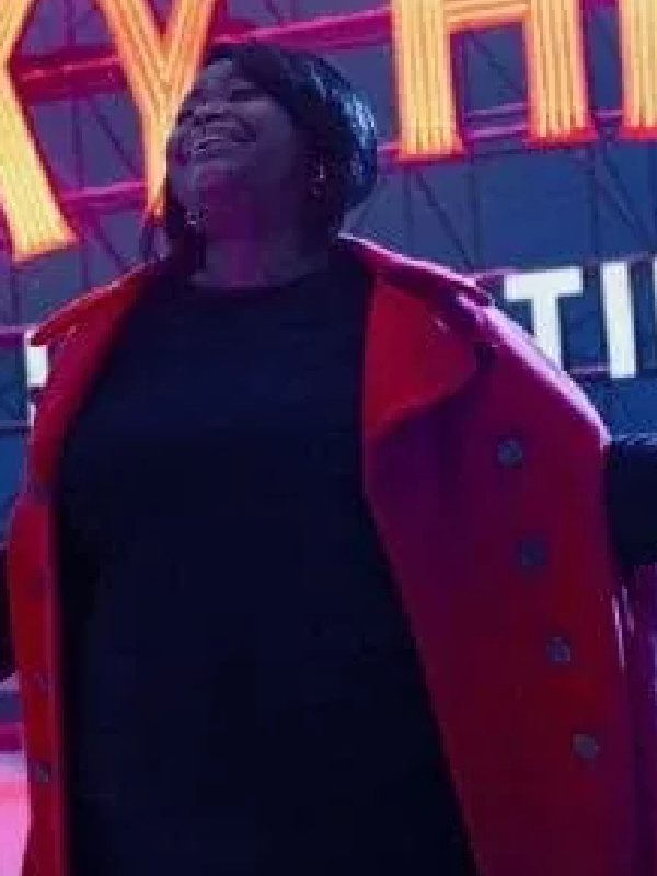 Spirited 2022 Octavia Spencer Red Coat