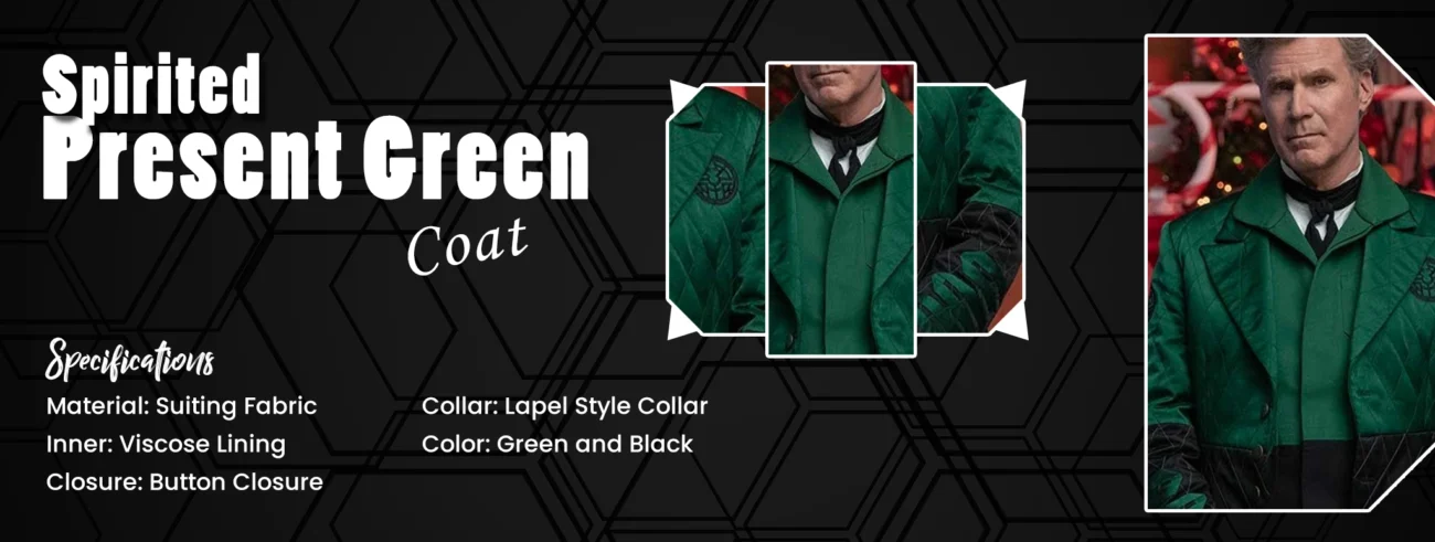 Spirited Present Green Coat