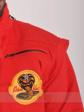 William Cobra Kai Red Johnny Lawrence Jacket