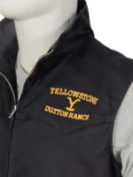 Yellowstone John Dutton Black Vest