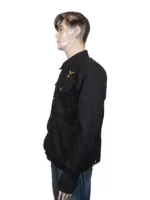 Cole Hauser Jacket featuring a rugged ranch-inspired silhouette and a premium dark-washed finish for a high-status profile.