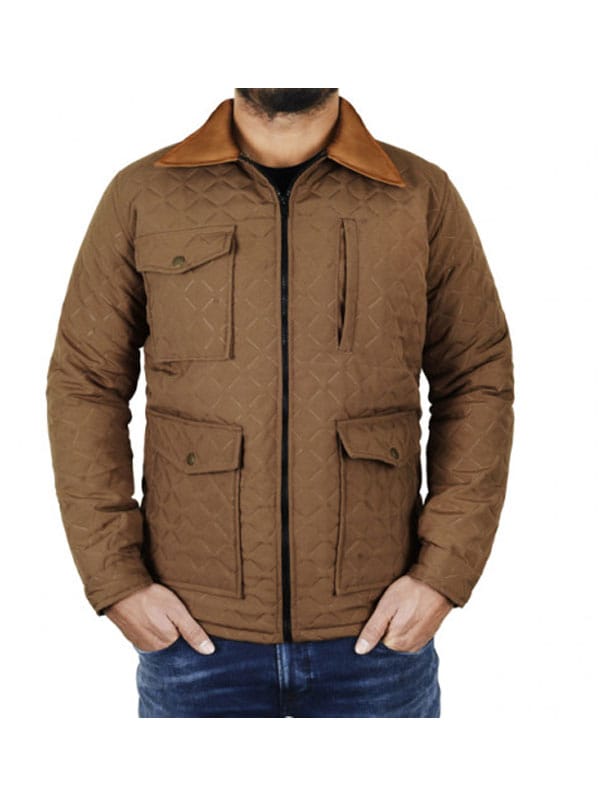 Kevin Costner Yellowstone Quilted Jacket
