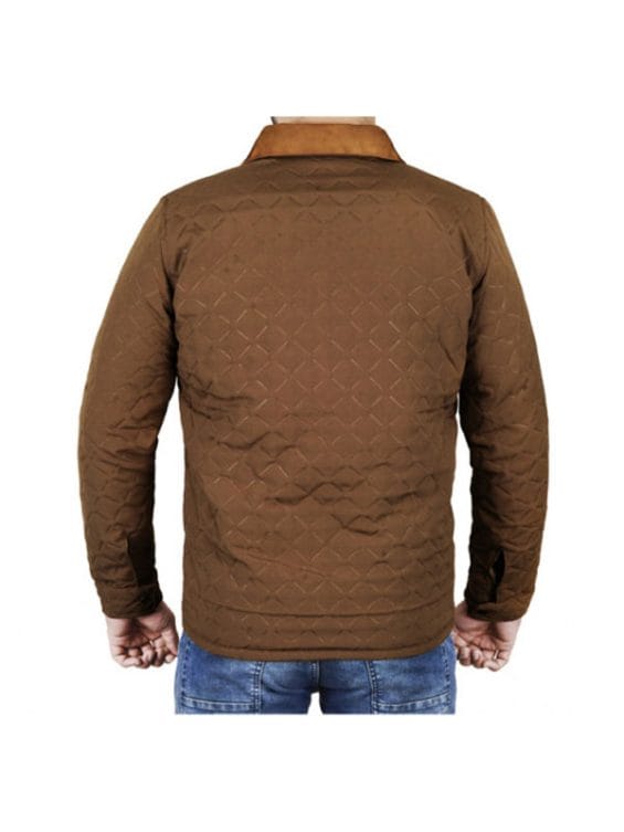 Kevin Costner Yellowstone Quilted Jacket