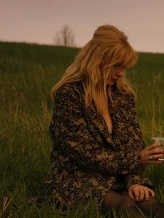 Beth Dutton Yellowstone Season 5 Floral Coat