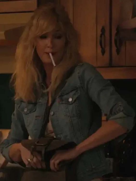 Yellowstone S05 Kelly Reilly Denim Jacket