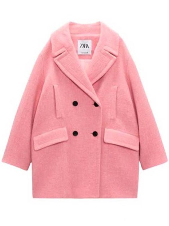 Wednesday 2022 Emma Myers Pink Coat