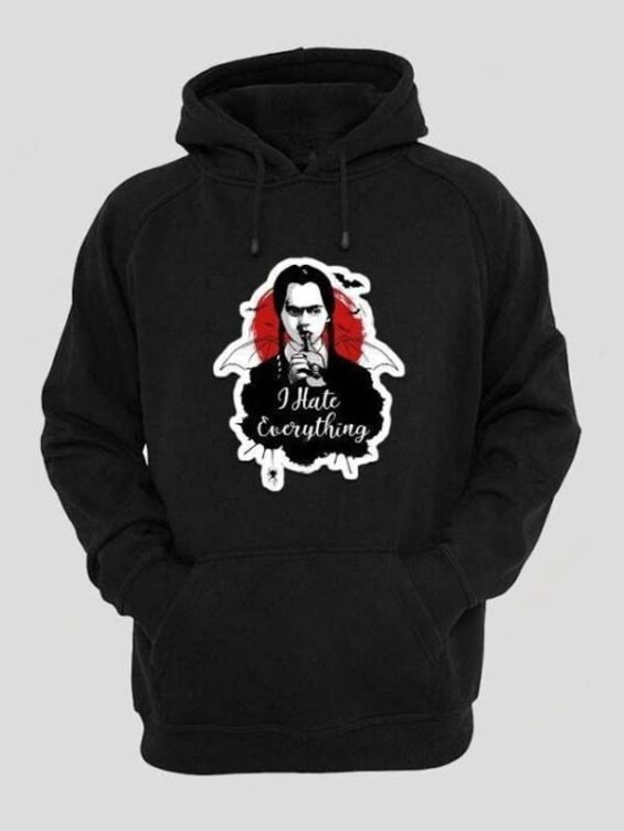 Wednesday I Hate Everything Hoodie