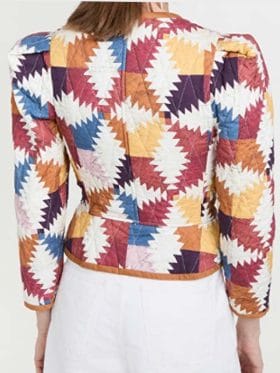 Wednesday Marilyn Thornhill Quilted Jacket