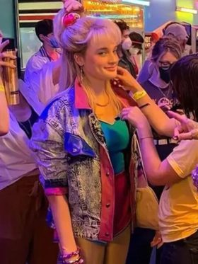 Angela Stranger Things Denim Jacket