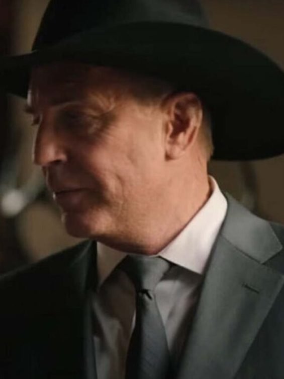 Yellowstone Season 5 Kevin Costner Grey Blazer