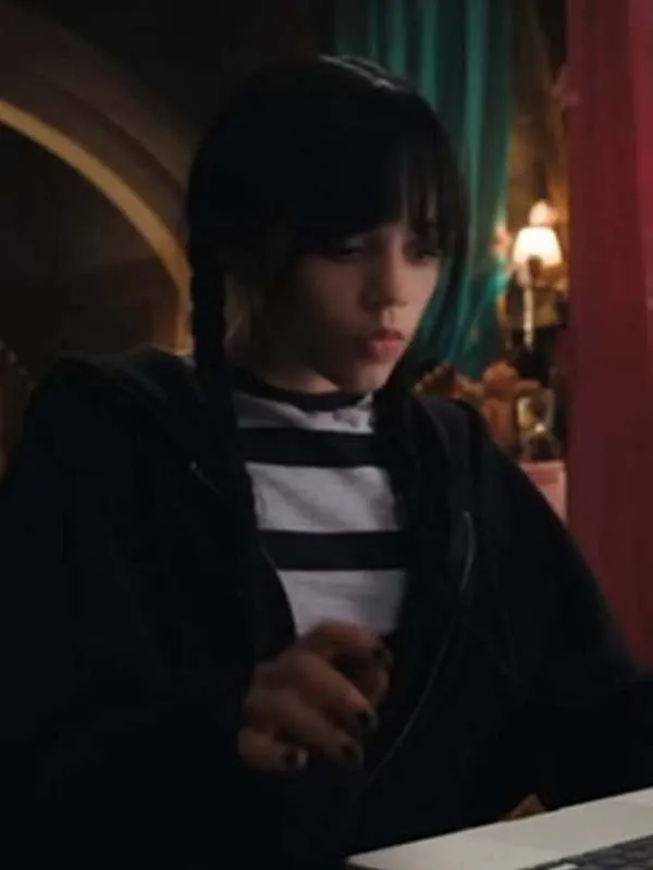 Wednesday Addams Black Hoodie