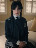 Addams Wednesday Jenna Ortega Uniform Blazer