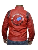 Akira Kaneda Red Leather Jacket