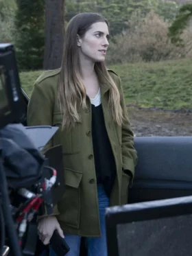 Allison Williams Wool Trench Coat