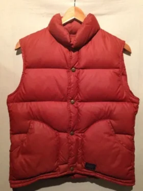 Michael J Fox Back To The Future Marty McFly Red Puffer Vest