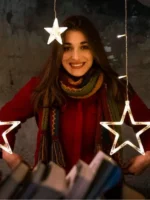 Christmas Pilar Fogliati Red Wool Jacket