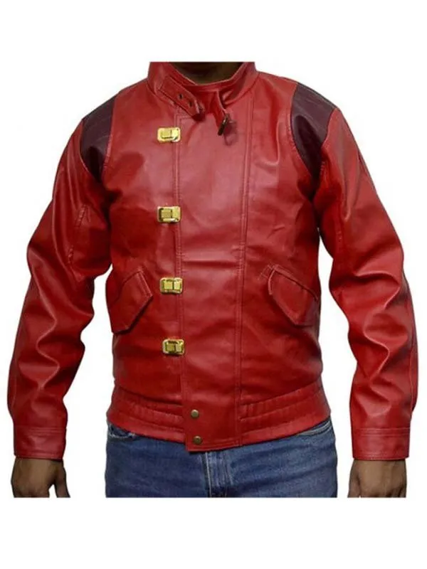 Akira Kaneda Red Leather Jacket