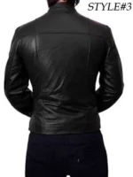 Guardians Star Peter Quill Black Leather Jacket