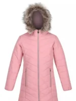Hollywood celebrity pink coat perfect for cold weather