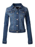 I Hate Christmas Gianna Denim Jacket