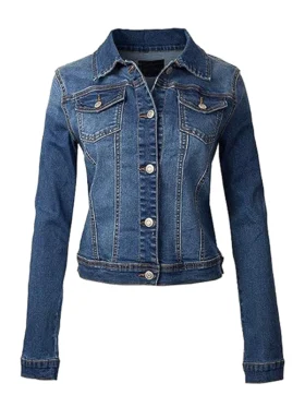 I Hate Christmas Gianna Denim Jacket