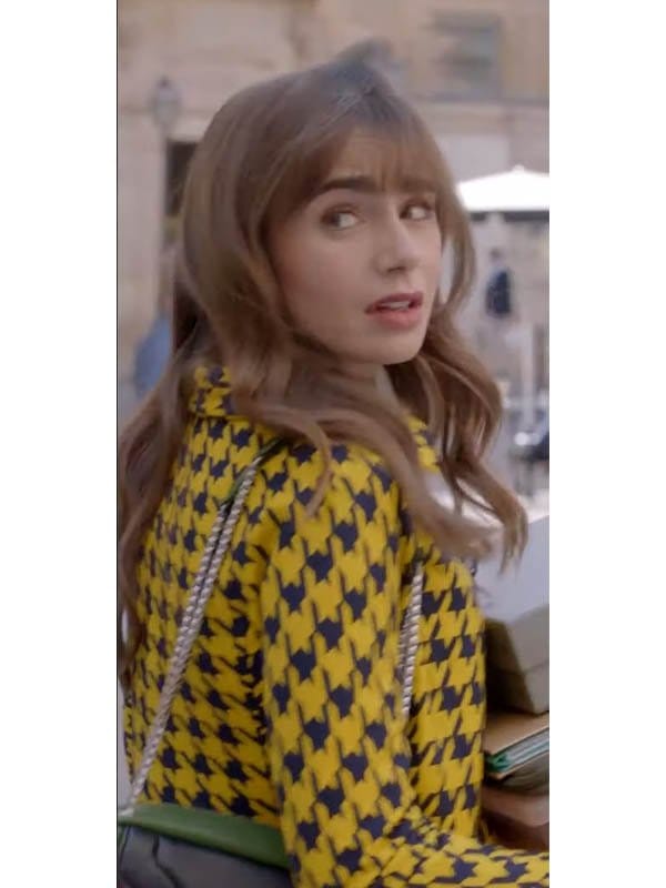 Emily in Paris Season 3 Emily Cooper Yellow Blazer