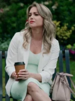 Maisie Love on your Doorstep White Blazer