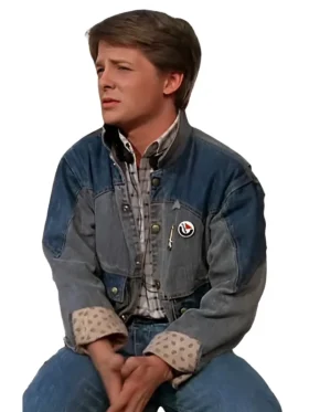 Back To The Future Denim Jacket