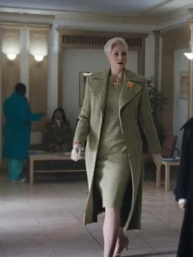 Principal Larissa Weems Green Coat