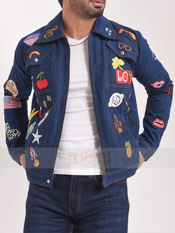 Rocketman Taron Egerton Denim Jacket