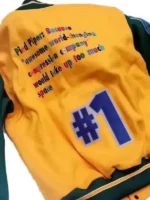 Silicon Valley Pied Piper Jacket showing the clean back silhouette and fit.