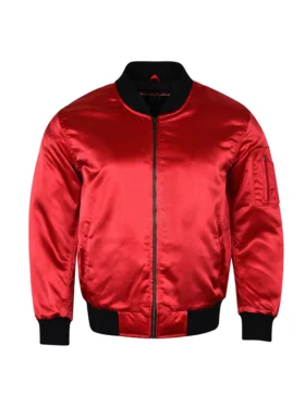 Naomi J. Ogawa Wednesday 2022 Yoko Tanaka Red Bomber Jacket