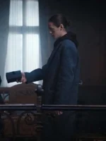 Wednesday Xavier Thorpe Gray Coat