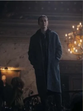 Wednesday Xavier Thorpe Gray Coat