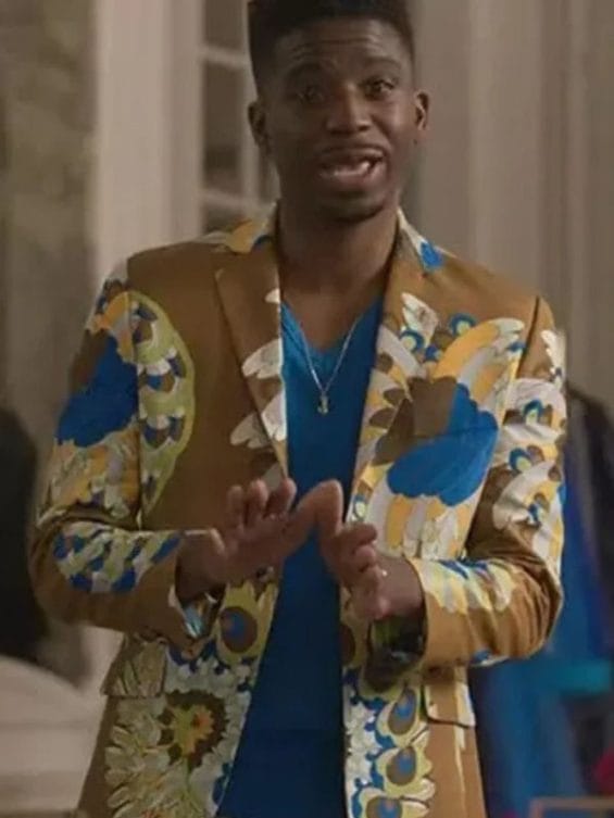 Emily In Paris S03 Julien Floral Print Blazer