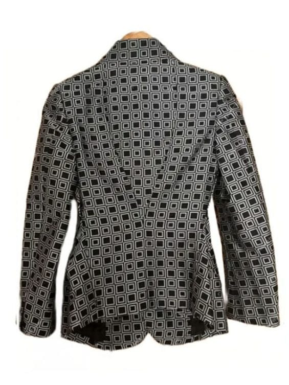 Emily in Paris S03 Lily Collins Grey Check Blazer