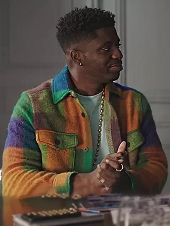 Emily In Paris Julien Multicolored Check Jacket