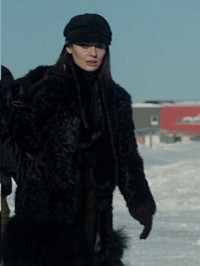 The Recruit Max Meladze Black Fur Coat